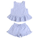 Blue Stars Top and Shorts Set - piglo kids