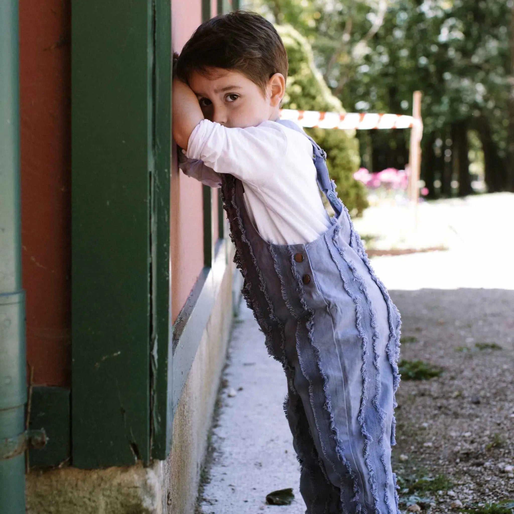 Blue Stripes Overall